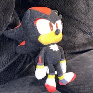 Shadow The Hedgehog Sonic Black and Red Plush Toy